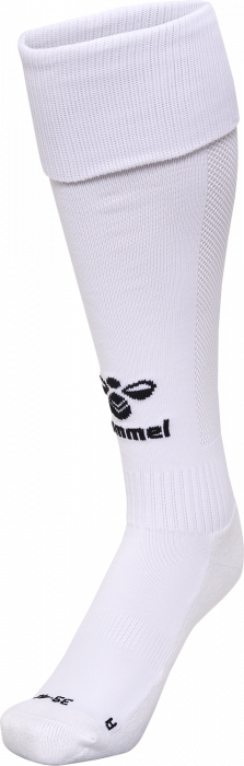 Hummel - Essential Football Socks - Blanco & negro